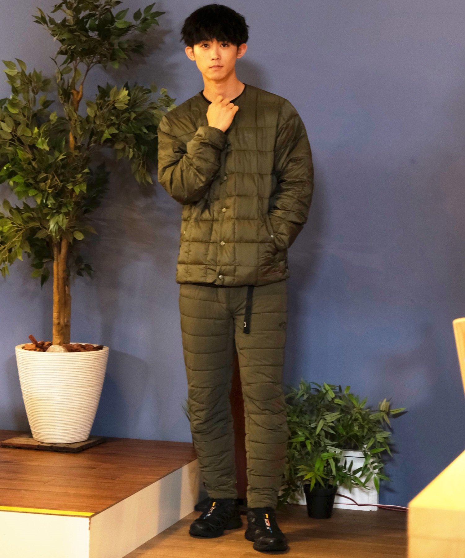 BILLABONG ビラボン アウター 中綿 メンズ ジャケット インナー ポケッタブル INNER PUFF JKT BE012-752(DML-M)