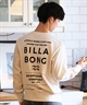 BILLABONG ビラボン トレーナー クルー メンズ スウェット バックプリント レギュラーフィット 裏毛 DECAF BE012-021(BRN-M)