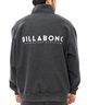 BILLABONG ビラボン トレーナー ハーフジップ メンズ スウェット バックプリント 撥水加工 セットアップ対応 BE012-016(GRH-M)