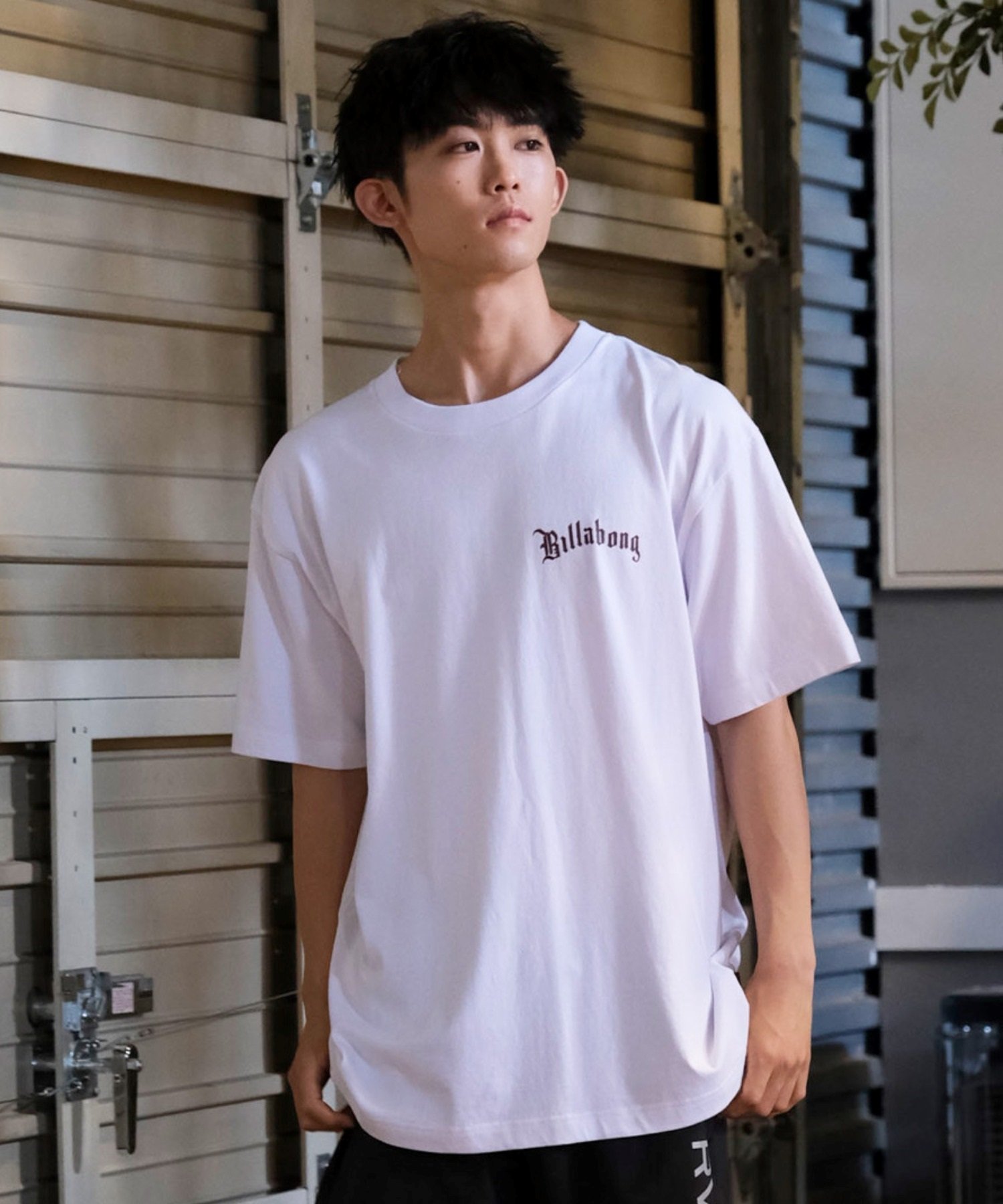 BILLABONG ビラボン 半袖 Tシャツ メンズ バックプリント オーバーフィット IMMORTAL TEE BE012-202(WHT-M)