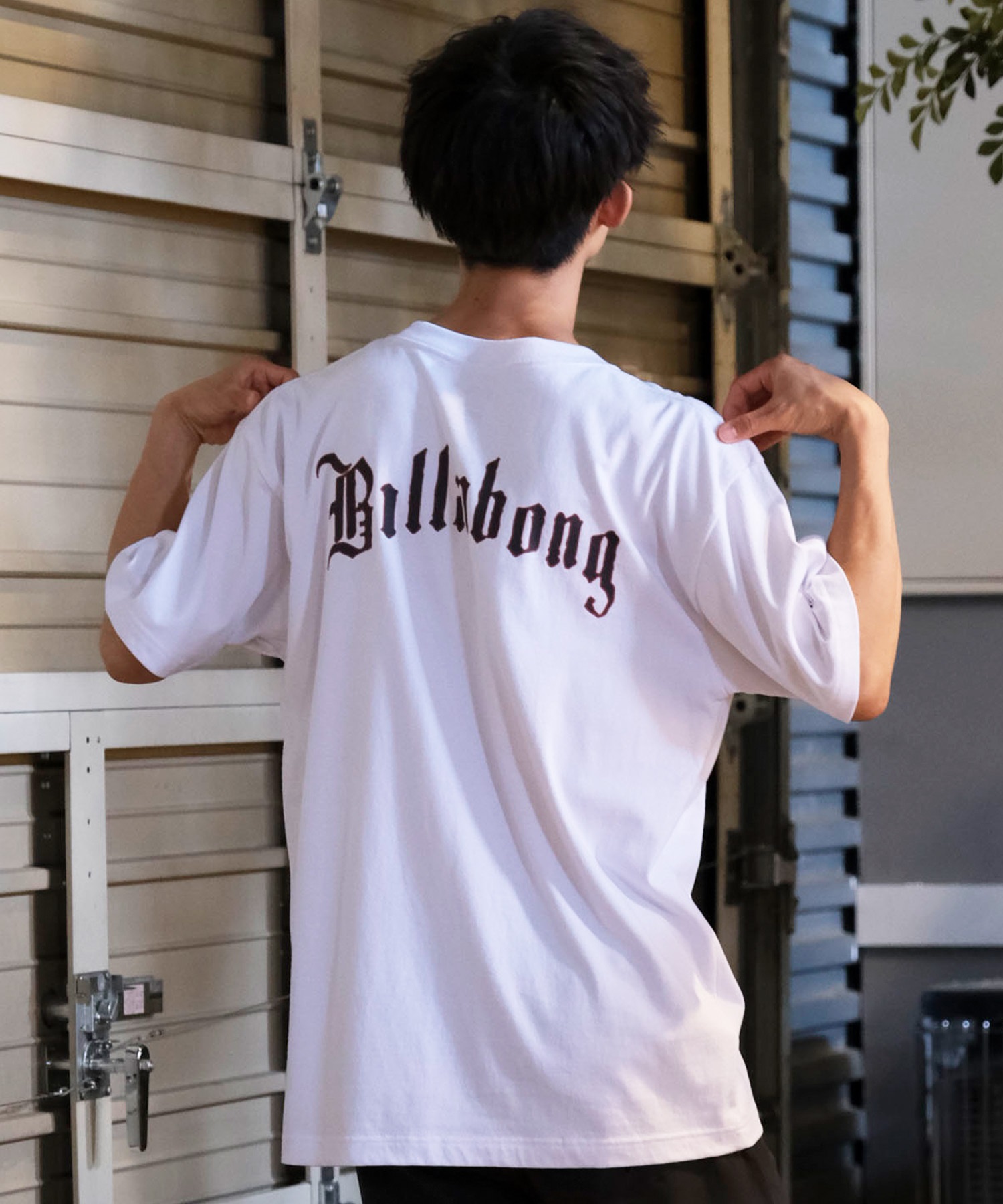 BILLABONG ビラボン 半袖 Tシャツ メンズ バックプリント オーバーフィット IMMORTAL TEE BE012-202(WHT-M)