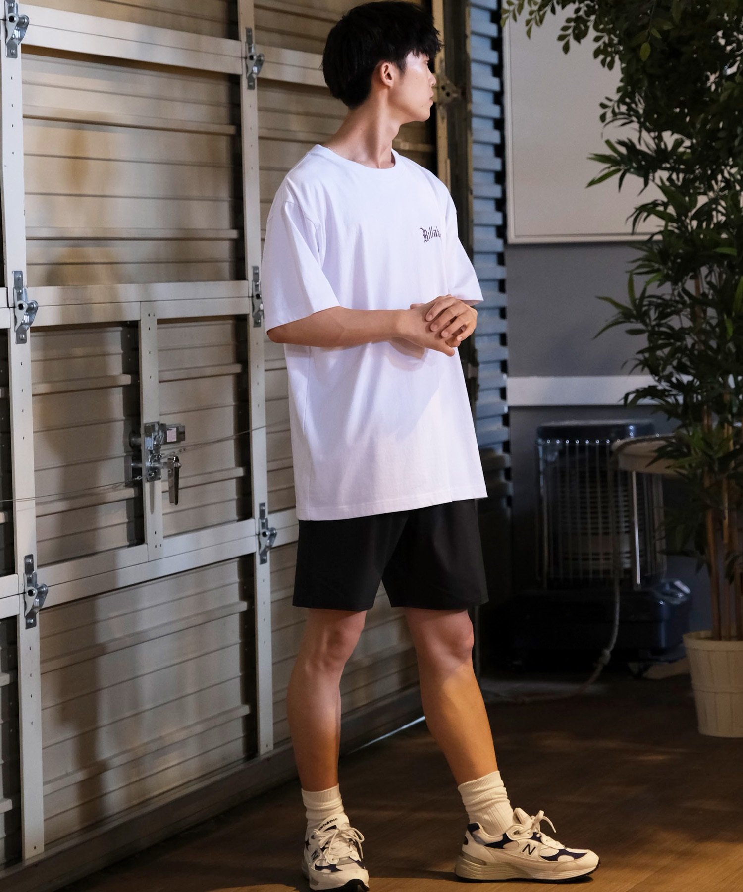 BILLABONG ビラボン 半袖 Tシャツ メンズ バックプリント オーバーフィット IMMORTAL TEE BE012-202(WHT-M)