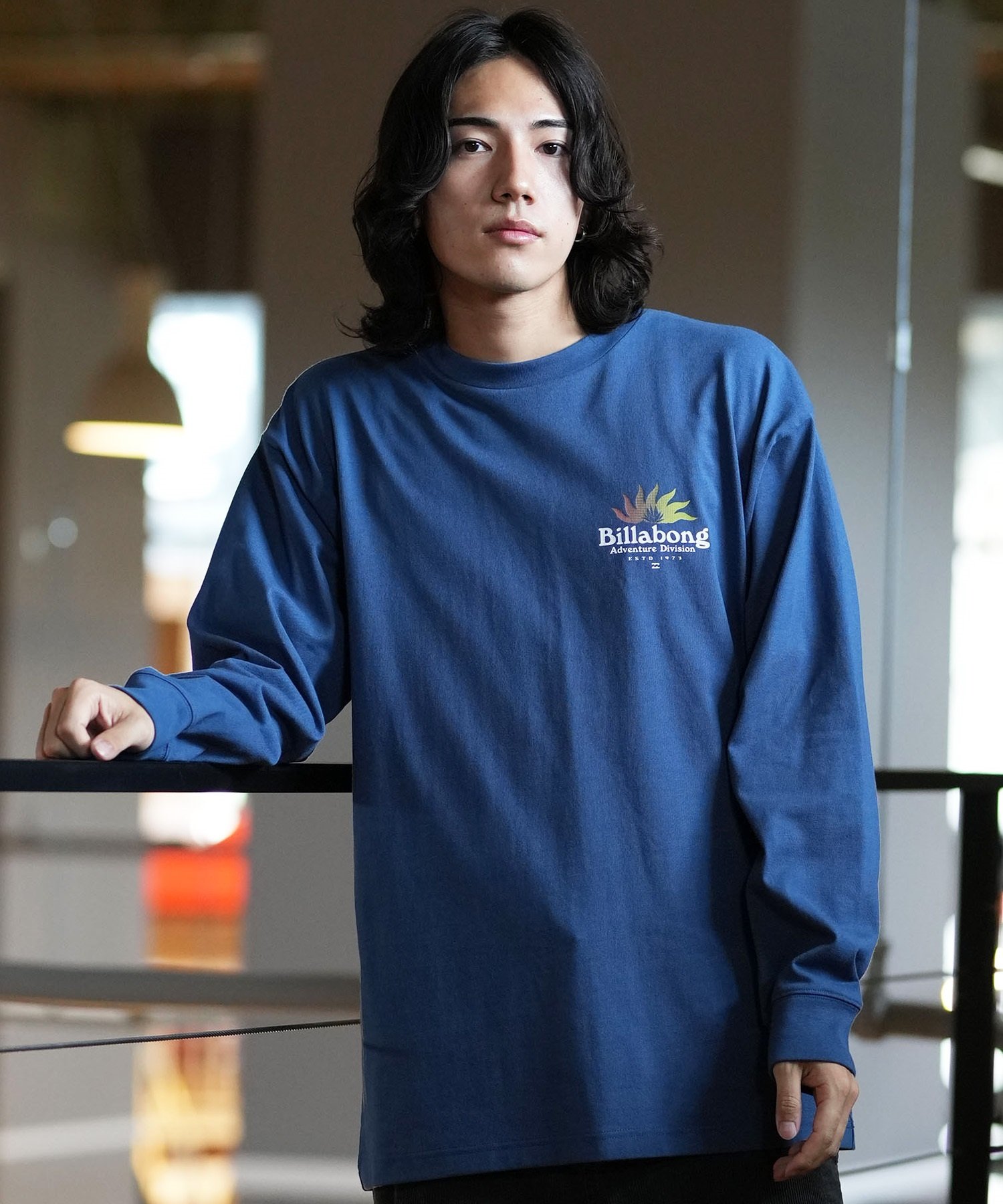 BILLABONG ビラボン 長袖 Tシャツ メンズ バックプリント オーバーフィット SAHARA BE012-054(OFW-M)