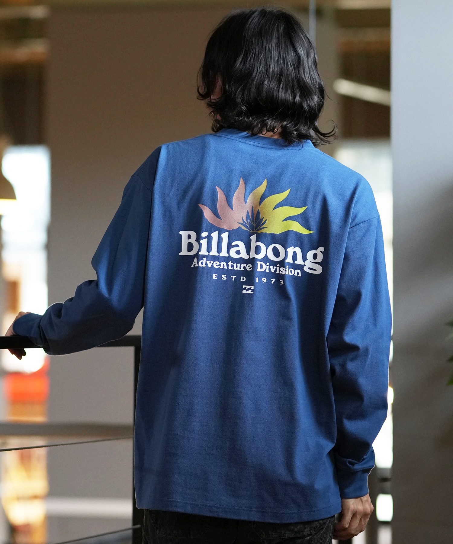 BILLABONG ビラボン 長袖 Tシャツ メンズ バックプリント オーバーフィット SAHARA BE012-054(OFW-M)