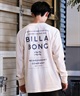 BILLABONG ビラボン 長袖 Tシャツ メンズ バックプリント レギュラーフィット DECAF BE012-050(CRM-M)