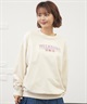 BILLABONG ビラボン トレーナー レディース クルーネック スウェット バックプリント ルーズシルエット 裏毛 BE014-002(BK2-M)