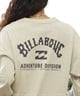 BILLABONG ビラボン 長袖 Tシャツ レディース ロンT バックプリント ルーズシルエット BE014-058(WCP-M)