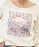 BILLABONG ビラボン 長袖 Tシャツ レディース ロンT ショート丈 ベビーフィット BE014-057(WCP-M)