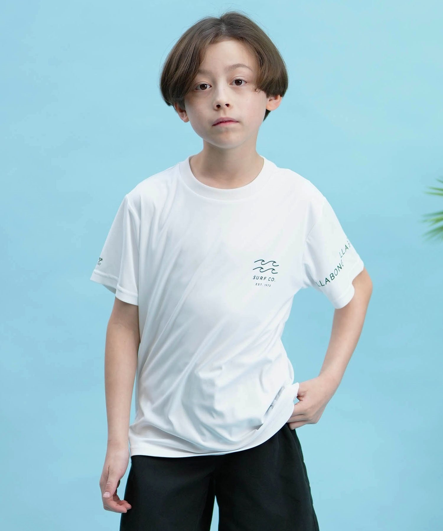 BILLABONG ビラボン 半袖 Tシャツ キッズ ラッシュガード 水陸両用 RASH TEE BE01E-851  ショートスリーブ｜ムラサキスポーツオンラインストア 通販