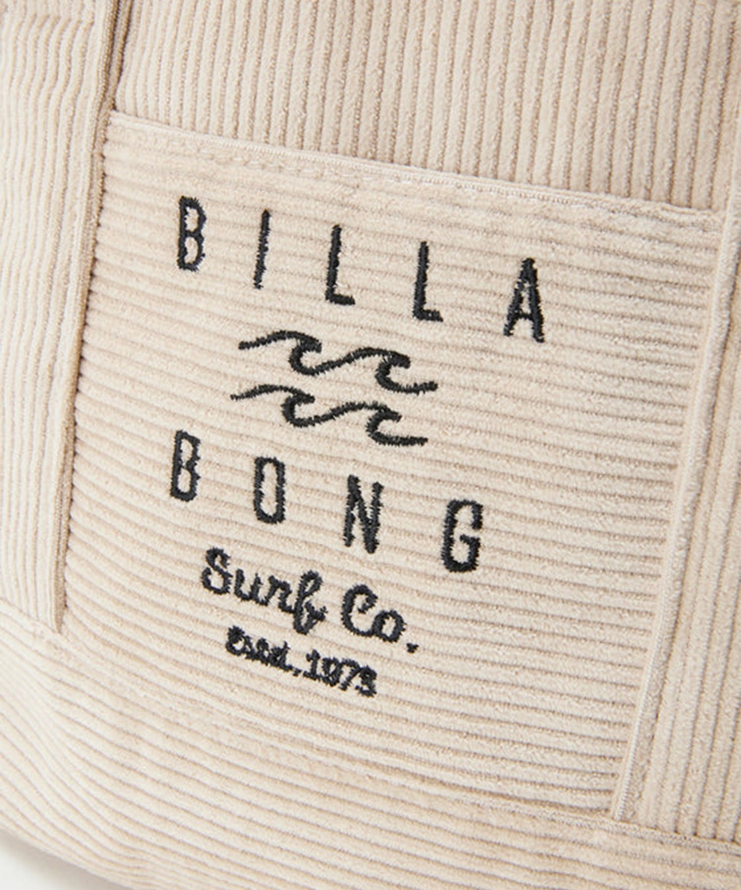 BILLABONG ビラボン トートバッグ CORDUROY MINI TOTE BE014-953(BLK-FREE)