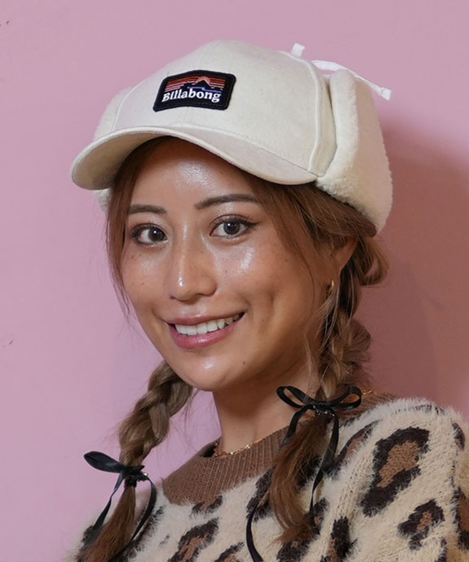 BILLABONG ビラボン キャップ 帽子 耳当て ボア 防寒 TRAPPER CAP トラッパーキャップ BE014-903(BLK-FREE)