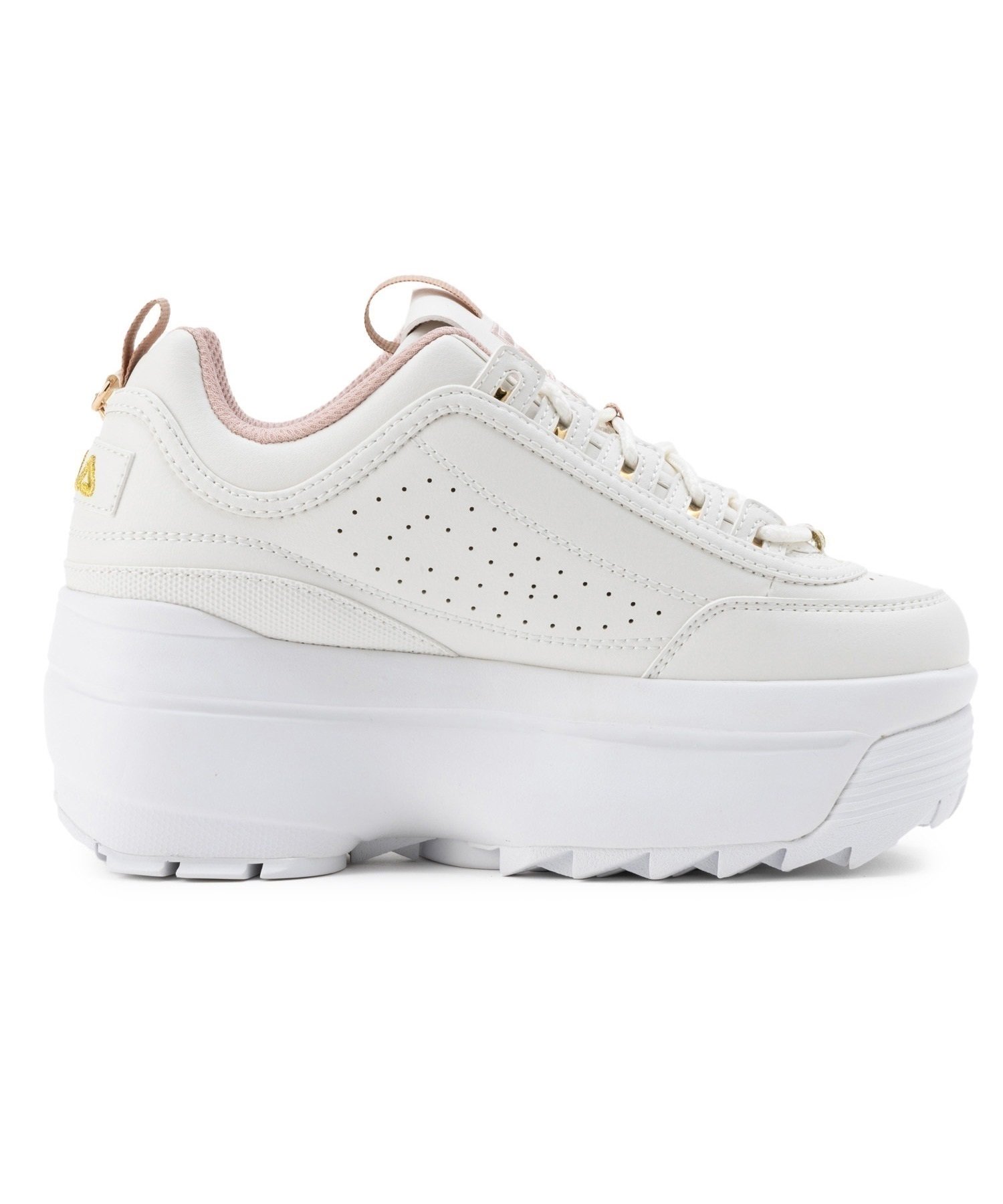 FILA フィラ シューズ スニーカー レディース DISRUPTOR 2 WEDGE FESTIVAL WSS25003 厚底 ムラサキスポーツ限定(BGGD-22.5cm)