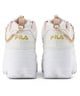 FILA フィラ シューズ スニーカー レディース DISRUPTOR 2 WEDGE FESTIVAL WSS25003 厚底 ムラサキスポーツ限定(BGGD-22.5cm)