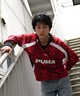 PUMA プーマ 長袖 Tシャツ メンズ ロンT ゲームシャツ フットボールシャツ オーバーサイズ 速乾 ユニセックス 629085(13-S)