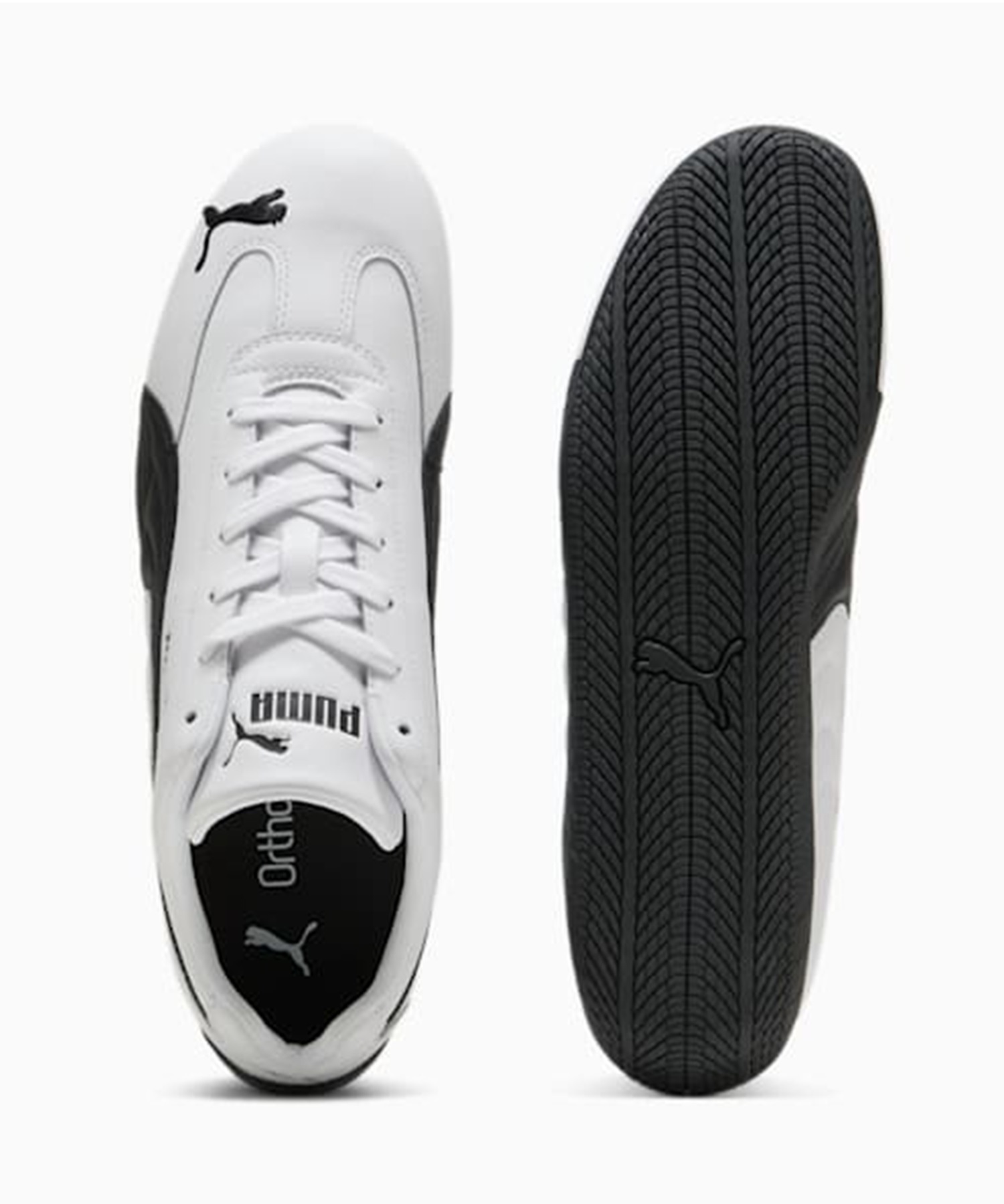 PUMA プーマ シューズ レディース スニーカー 韓国ファッション レザー SPEEDCAT スピードキャット LTH 401603(02-23.0cm)