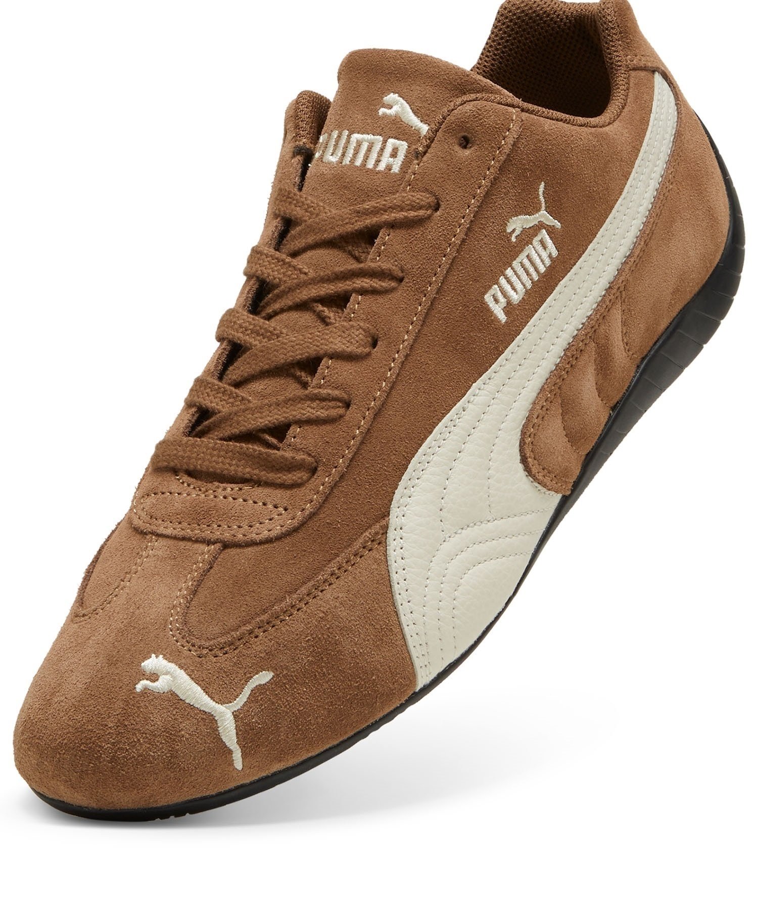 PUMA プーマ シューズ レディース スニーカー 薄底 韓国ファッション SPEEDCAT ARCHIVE スピードキャット 398847 02(02-23.0cm)