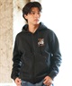 VOLCOM ボルコム パーカー ジップアップ メンズ スウェット フーディー バックプリント 裏起毛 A4842401(BLK-M)