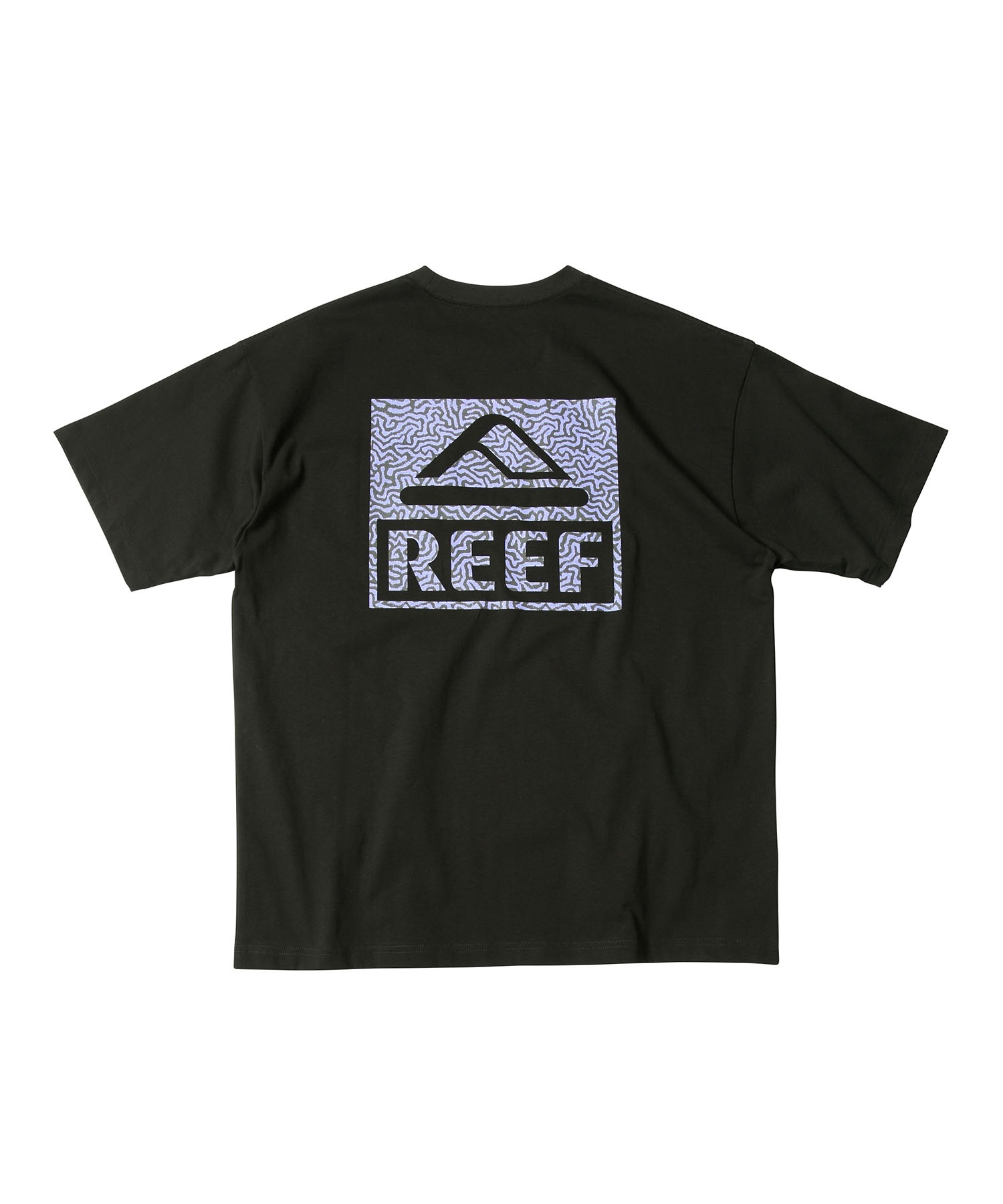 REEF リーフ 半袖 Tシャツ メンズ バックプリント RFTEM-M01 ムラサキスポーツ限定(WHT-M)