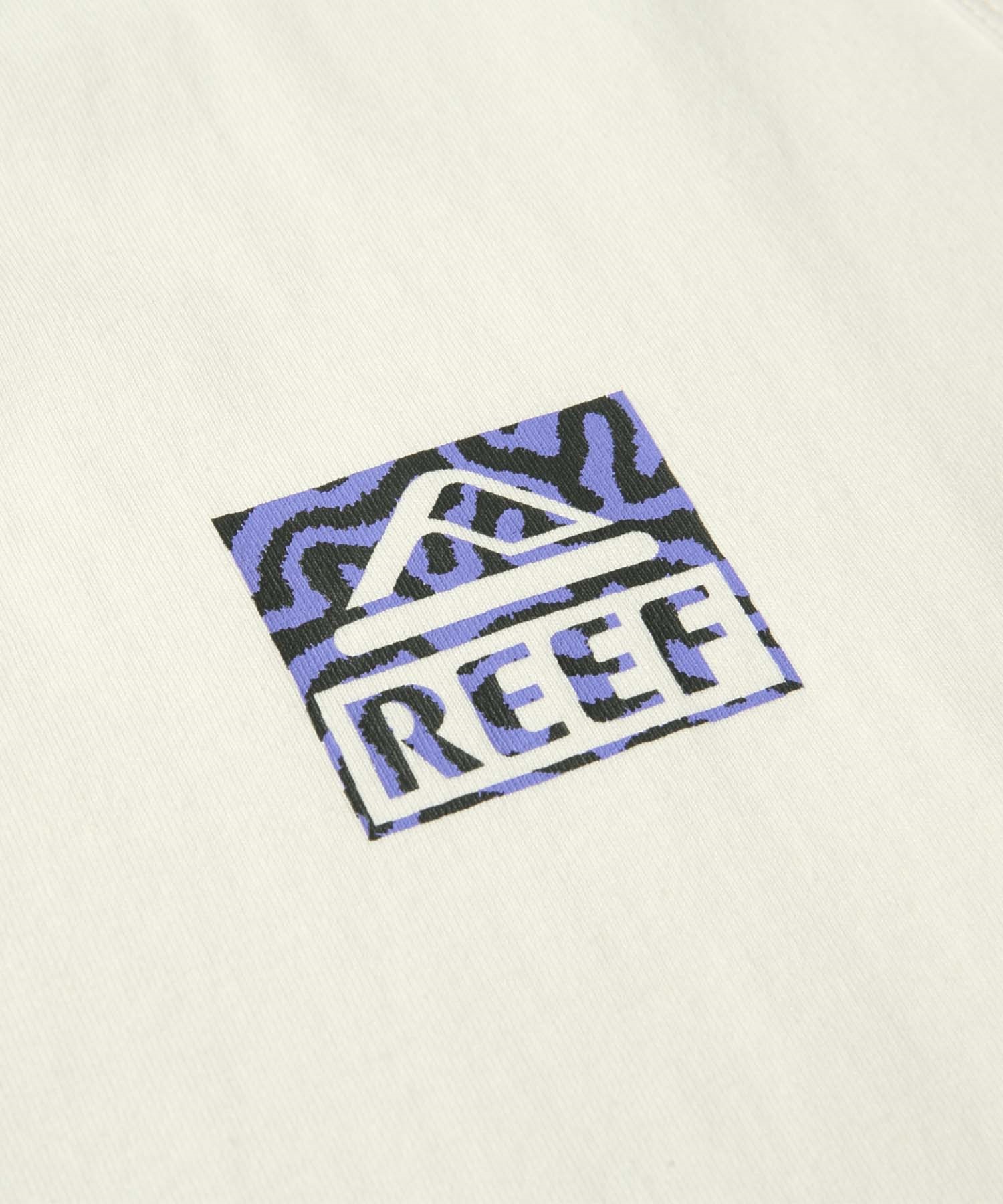 REEF リーフ タンクトップ メンズ ノースリーブ ブランドロゴ RFTKM-M01 ムラサキスポーツ限定(WHT-M)