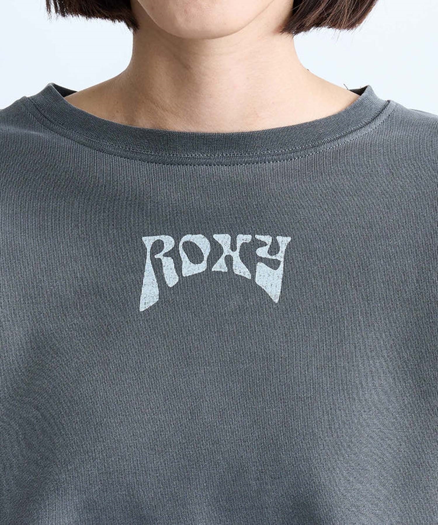 ROXY ロキシー トレーナー レディース クロップド丈 スウェット ドローコード RPO244037(OWT-M)