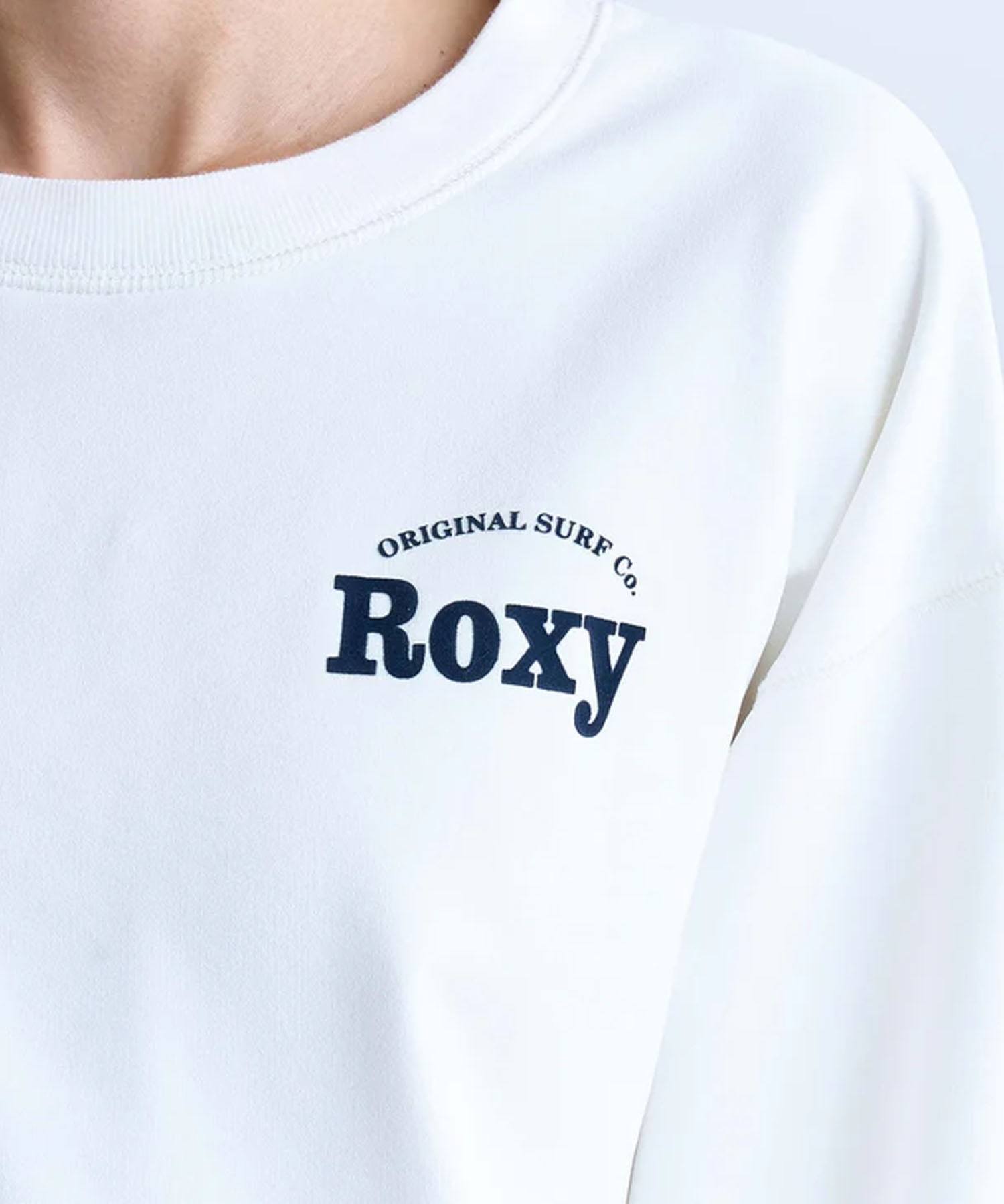 ROXY ロキシー トレーナー レディース スウェット バックプリント ロゴ 速乾 UVカット RPO244036(WHT-M)