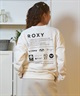 ROXY ロキシー トレーナー レディース スウェット ロゴ バックプリント RPO244030(WHT-M)