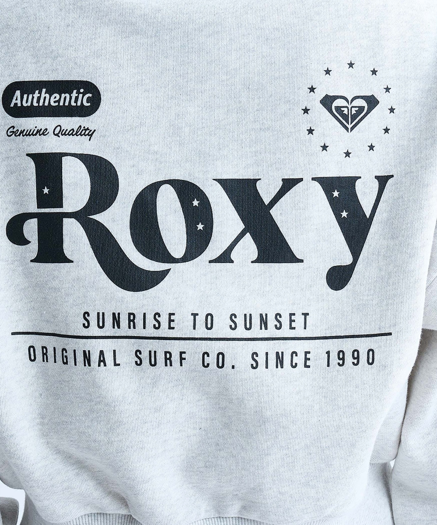 ROXY ロキシー パーカー ジップアップ レディース ショート丈 バックプリント 裏毛 セットアップ対応 RZP244029(BLK-M)