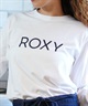 ROXY ロキシー 長袖 Tシャツ レディース ロンT ロゴ シンプル RLT244048(WHT-M)