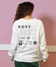 ROXY ロキシー 長袖 Tシャツ レディース ロンT ロゴ バックプリント RLT244047(WHT-M)