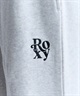 ROXY ロキシー ロングパンツ レディース スウェットパンツ ワンポイント ロゴ 裏毛 セットアップ対応 RPT244046(BLK-M)