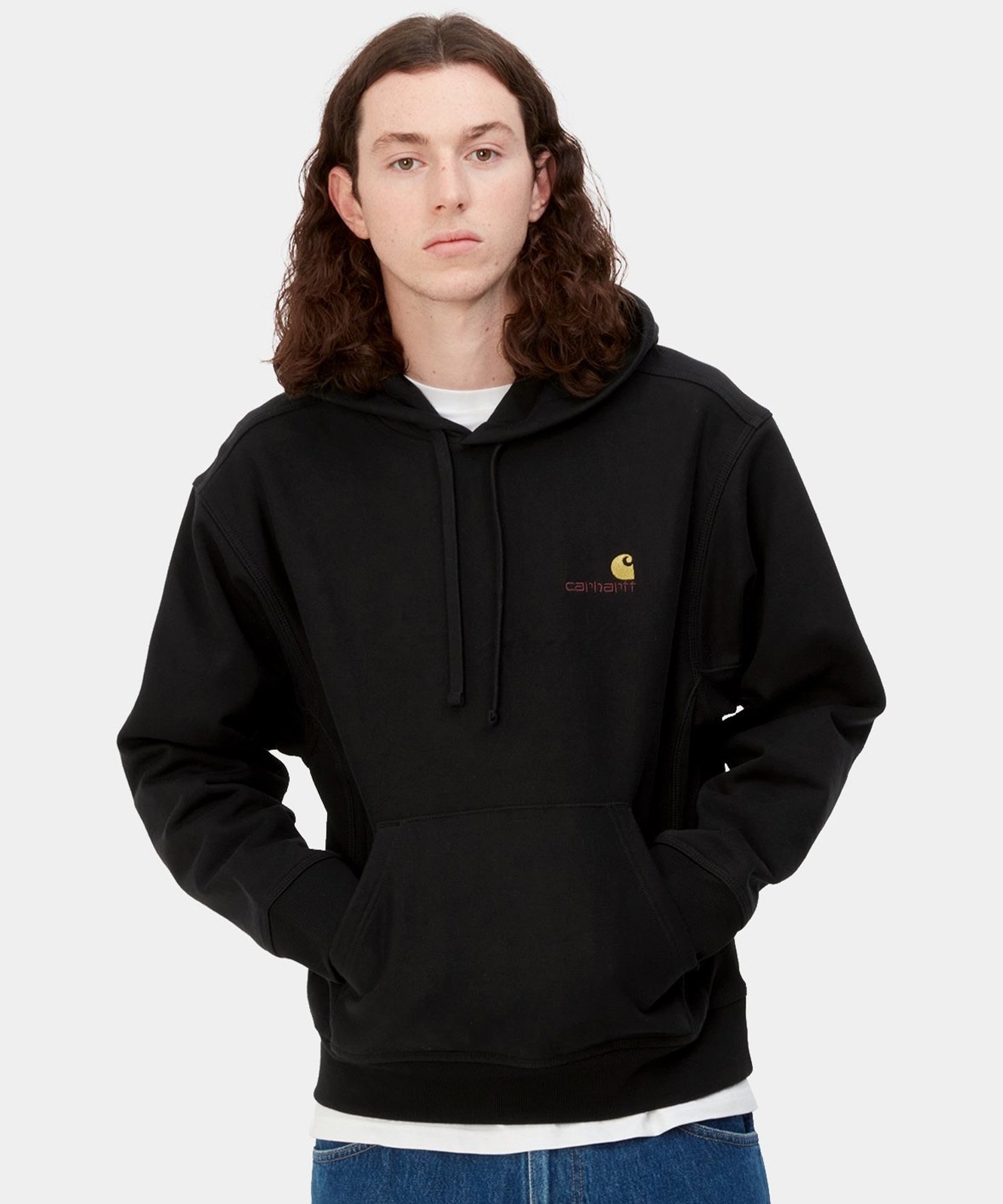 Carhartt WIP カーハートダブリューアイピー パーカー プルオーバー メンズ スウェット フーディー 裏起毛 I028279(MOONB-M)