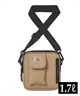 Carhartt WIP カーハートダブリューアイピー ショルダーバッグ エッセンシャルズバッグスモール ESSENTIALS BAG SMALL 1.7L I031470(BK-F)