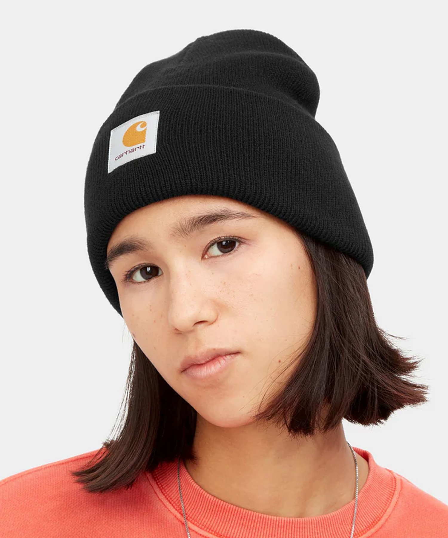 Carhartt WIP カーハートダブリューアイピー ビーニー 帽子 アクリルワッチハット ACRYLIC WATCH HAT I020222(Black-F)