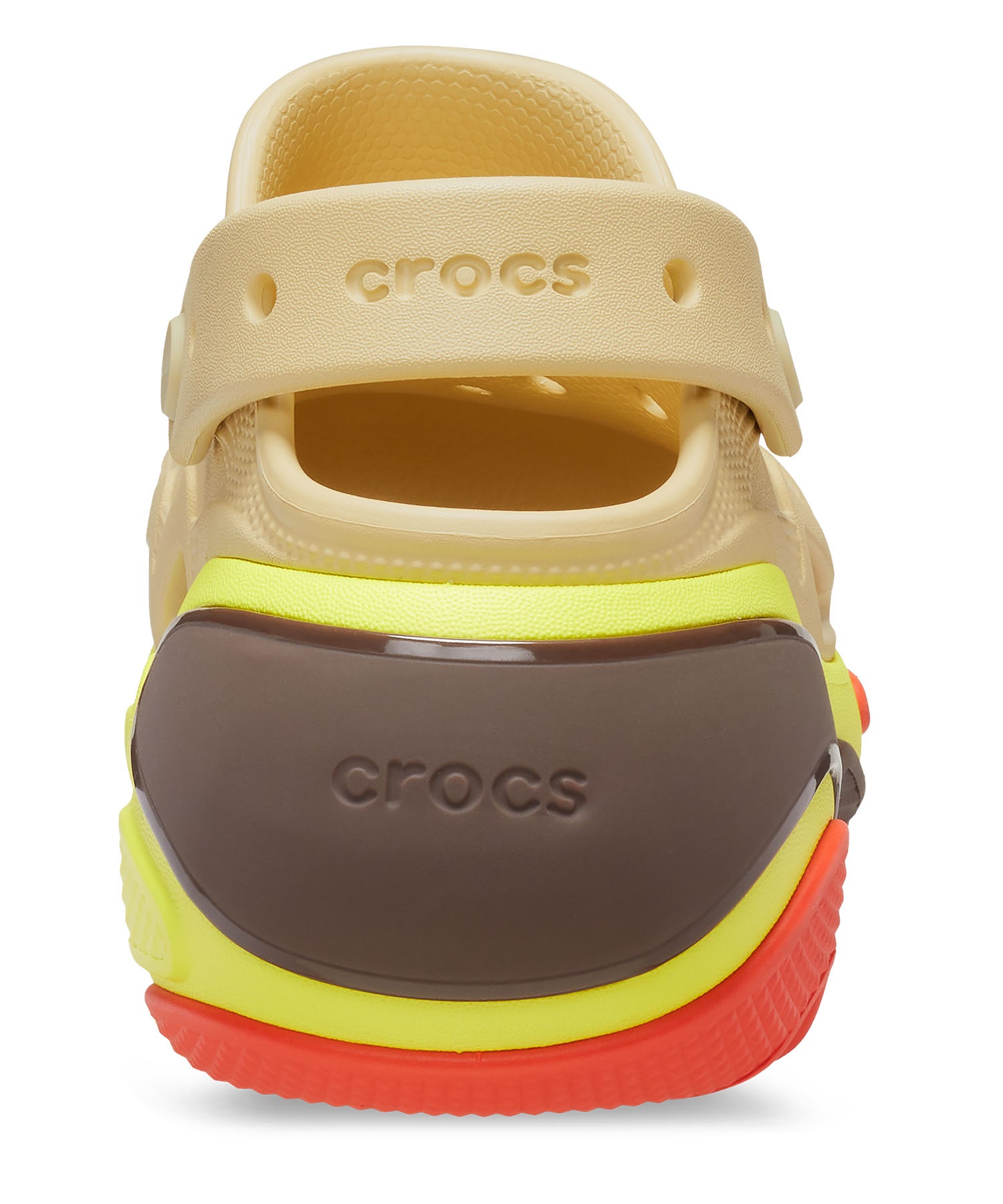 CROCS クロックス シューズ サンダル レディース 厚底 バブル クラッシュ クロッグ BUBBLE CRUSH CLOG 210061-0HX(SESAM-22.0cm)