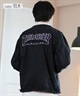 THRASHER スラッシャー アウター メンズ 4WAY ジャケット リバーシブル 袖取り外し可能 ベスト ビッグシルエット 243TH1JK019 ムラサキスポーツ限定(BLK-M)