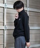 THRASHER スラッシャー ハーフジップ トレーナー メンズ スウェット ワンポイントロゴ ビッグシルエット 裏起毛 243TH1TR005 ムラサキスポーツ限定(WHT-M)