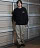 THRASHER スラッシャー トレーナー クルーネック メンズ スウェット ワンポイントロゴ ビッグシルエット 裏起毛 243TH1TR004 ムラサキスポーツ限定(WHT-M)