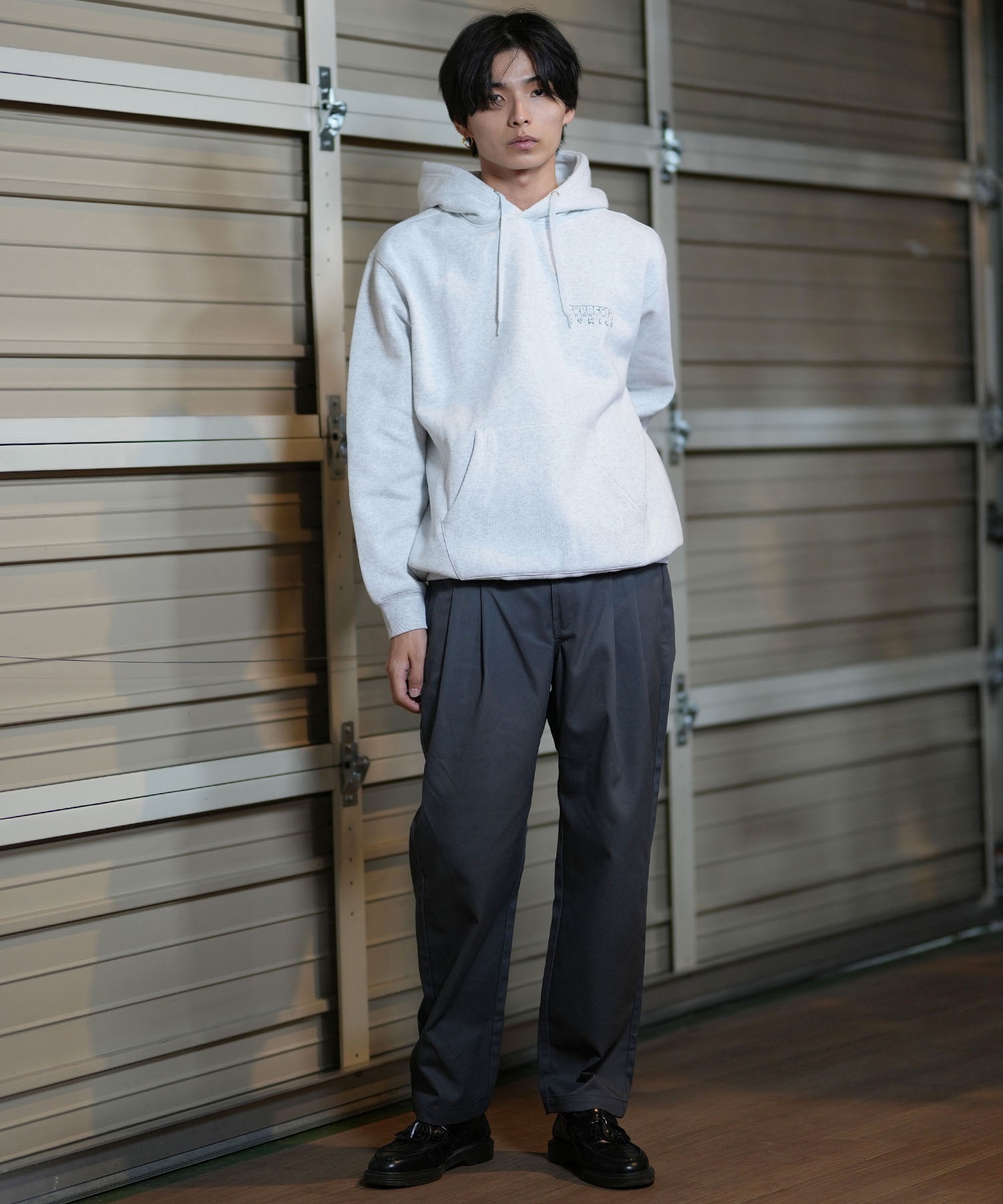 THRASHER スラッシャー パーカー メンズ THRASHERコミックPTパーカー 243TH1PK009 ムラサキスポーツ限定(WHT-M)