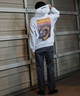 THRASHER スラッシャー パーカー メンズ THRASHERコミックPTパーカー 243TH1PK009 ムラサキスポーツ限定(WHT-M)