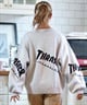 THRASHER スラッシャー セーター レディース ロゴ ムラサキスポーツ限定 243TH2KN001(WHT-FREE)