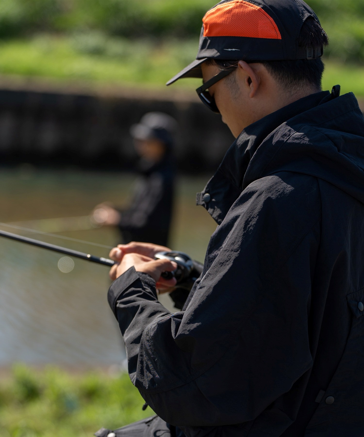 DEAR LAUREL ディアローレル アウター メンズ フィッシング ゲーム ジャケット Fishing Game Jacket D24F0107(BLK-M)