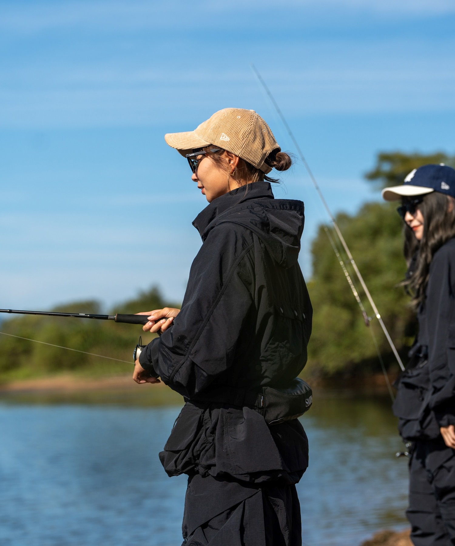 DEAR LAUREL ディアローレル アウター メンズ フィッシング ゲーム ジャケット Fishing Game Jacket D24F0107(BLK-M)