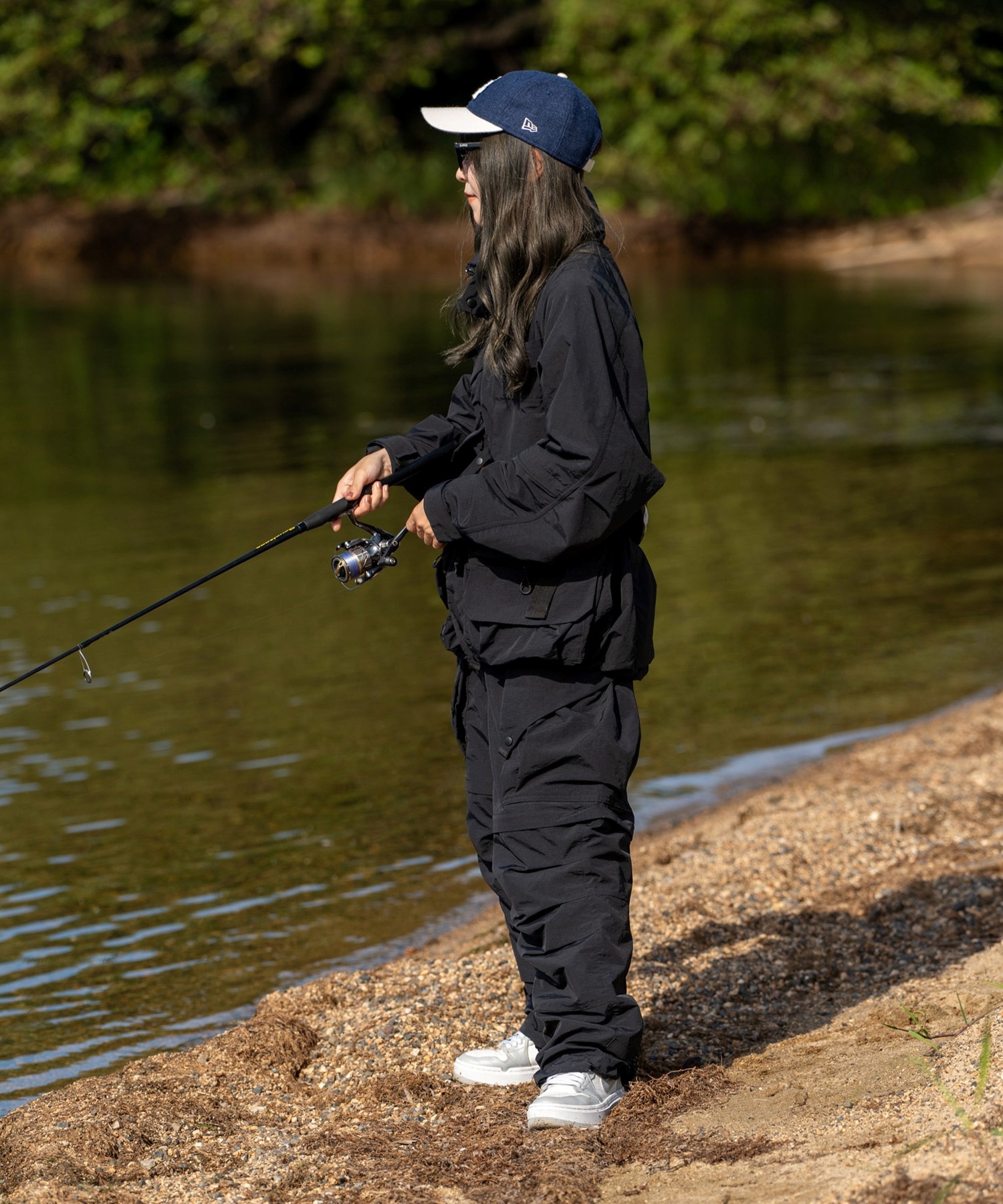 DEAR LAUREL ディアローレル アウター メンズ フィッシング ゲーム ジャケット Fishing Game Jacket D24F0107(BLK-M)