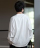 DEAR LAUREL ディアローレル 長袖 Tシャツ ロンT 無地 ポケット ポケT ワンポイントロゴ シンプル D24F1302(WHT-M)