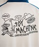 TOY MACHINE トイマシーン アウター メンズ トラックジャケット ジャージ オーバーサイズ バックロゴ 刺繍 MTMFEJK10 ムラサキスポーツ限定(BLACK-M)