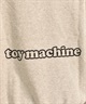 TOY MACHINE トイマシーン メンズ トレーナー  FIST CHENILLE EMB SWEAT CREW NECK ムラサキスポーツ限定 MTMFESW6(BLACK-M)