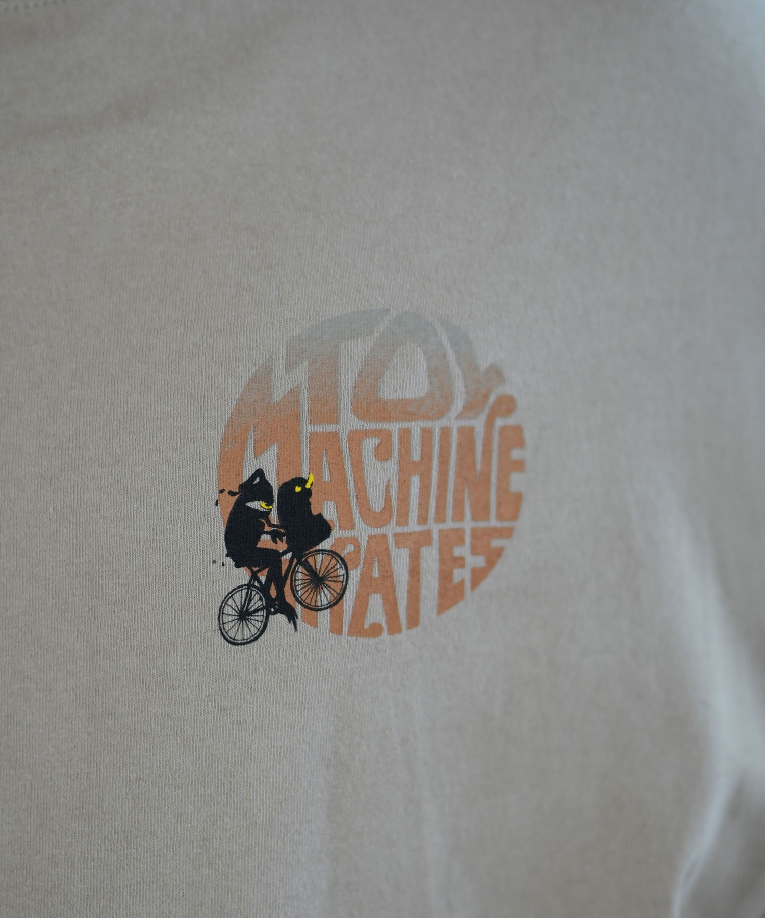 TOY MACHINE トイマシーン 長袖 Tシャツ メンズ ロンT ビックシルエット バックプリント ムラサキスポーツ限定 MTMFELT3(WHITE-M)