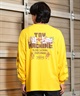 TOY MACHINE トイマシーン 長袖 Tシャツ メンズ ロンT ビックシルエット バックプリント ムラサキスポーツ限定 MTMFELT1(WHITE-M)