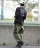 POLER ポーラー 長袖 Tシャツ メンズ ロンT 刺繍ロゴ ビッグシルエット バックプリント 吸汗速乾 249MCV0049 ムラサキスポーツ限定(WHITE-M)