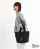 Manhattan Portage マンハッタンポーテージ トートバッグ Whitestone Tote Bag PEANUTS ピーナッツ スヌーピー MP1360PEANUTSFW24(BK/WT-FREE)